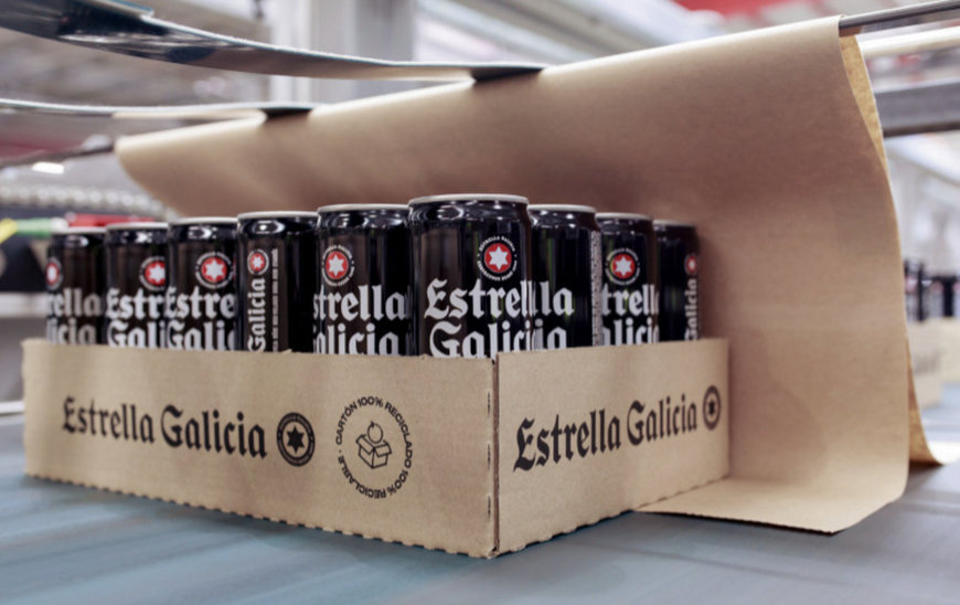 Spanische Traditionsbrauerei Estrella Galicia setzt gleich zweifach auf das clevere Nature MultiPack von KHS